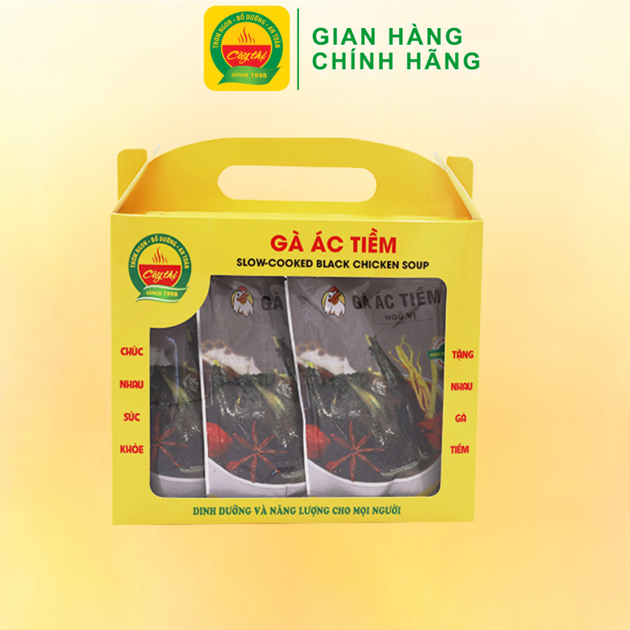 Combo 03 Gà Ác Tiềm Ngũ Vị Cây Thị