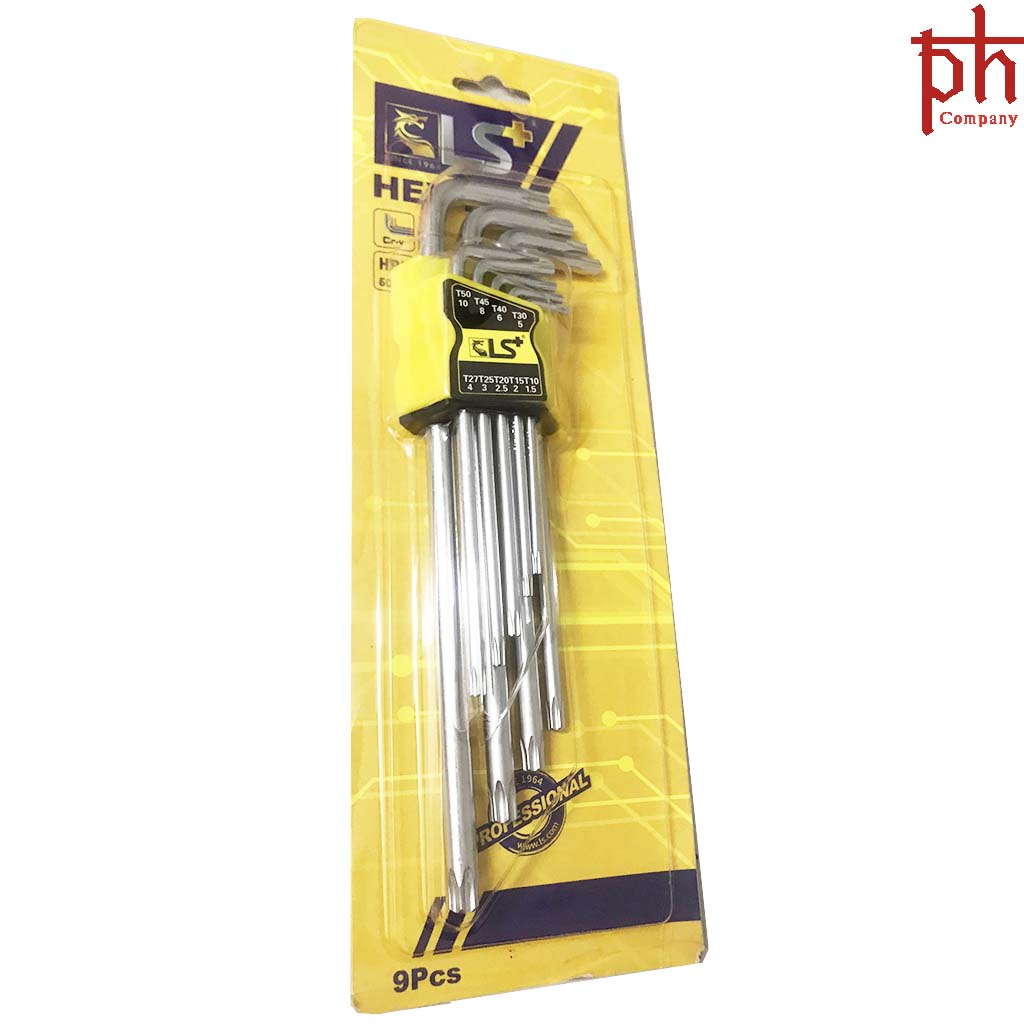 Bộ lục giác bông cao cấp hex key ls+