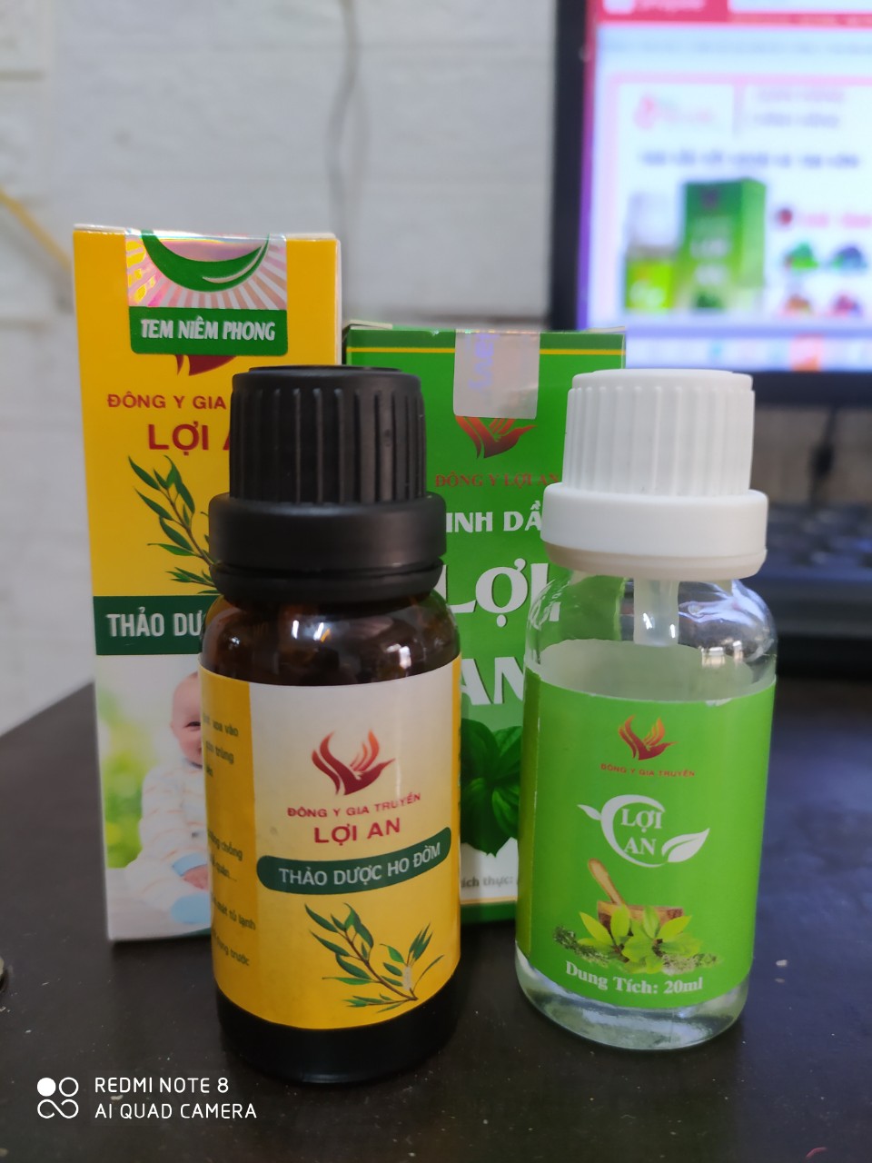 Combo 2 chai tinh dầu lợi an ho đờm sổ mũi cho bé hỗ trợ ho đờm, sổ mũi, viêm họng, viêm phế quản