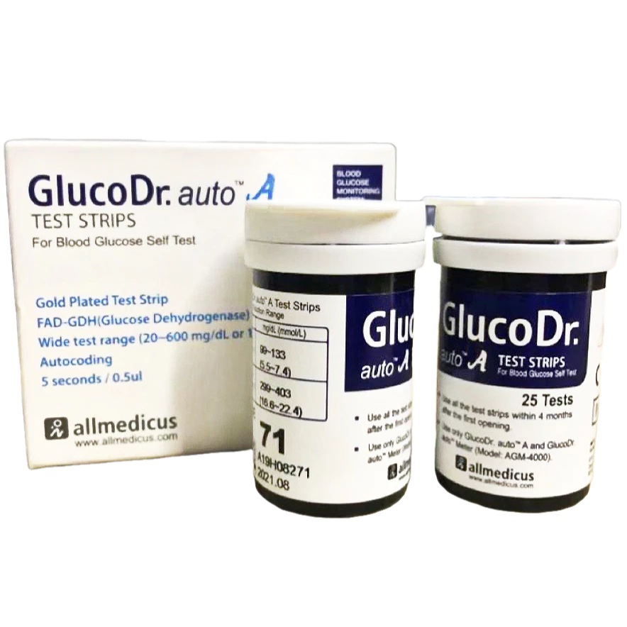 Que máy đường huyết Gluco Dr AGM-4000 – Lựa chọn tiện lợi để theo dõi đường huyết tại nhà