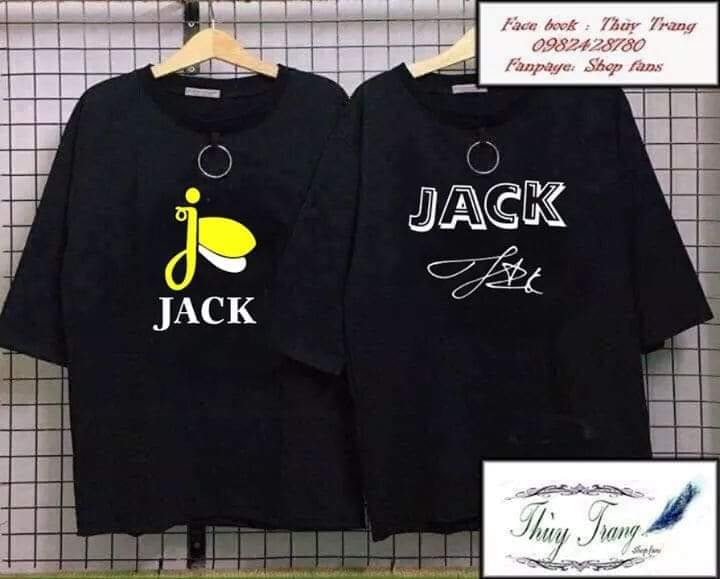Áo Thun Jack Khuyên Cổ In Theo Yêu Cầu