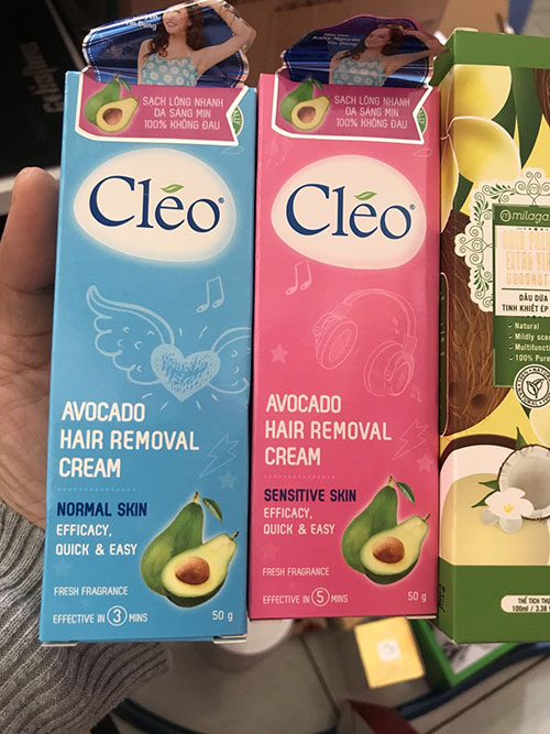 Cleo kem tẩy lông 50g