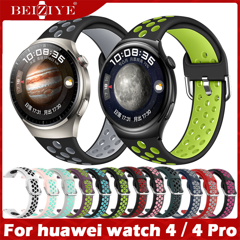 Dành For Huawei Watch 4 Pro Dây Đeo Nghệ Thuật Dây Đồng Hồ Vòng Tay Dành