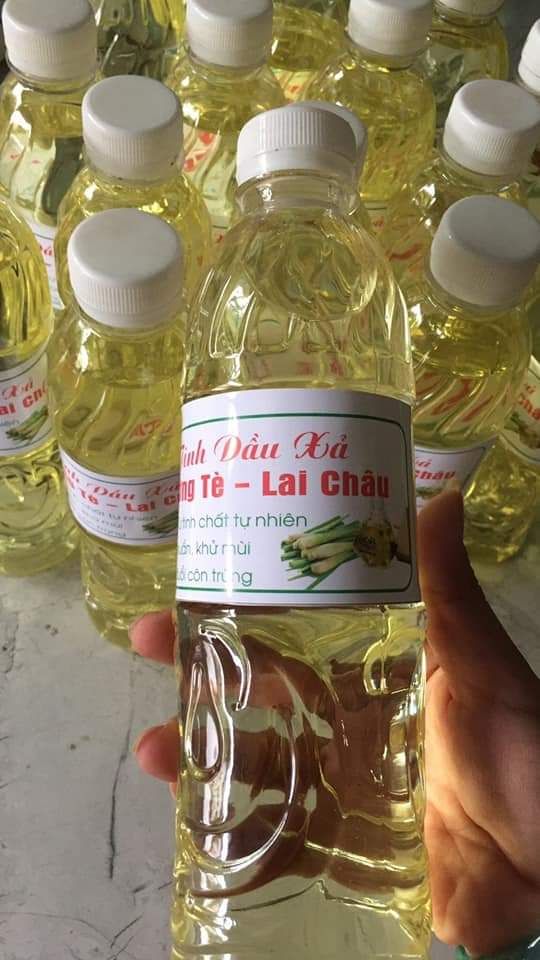 Tinh dầu xả mường tè lai châu chuẩn 100%