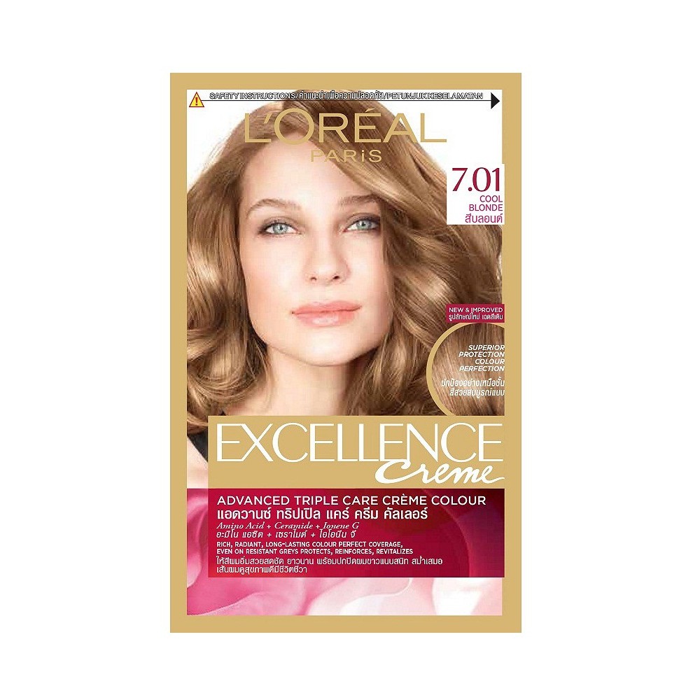 Nhuộm Tóc Phủ Bạc Loreal số 7.01