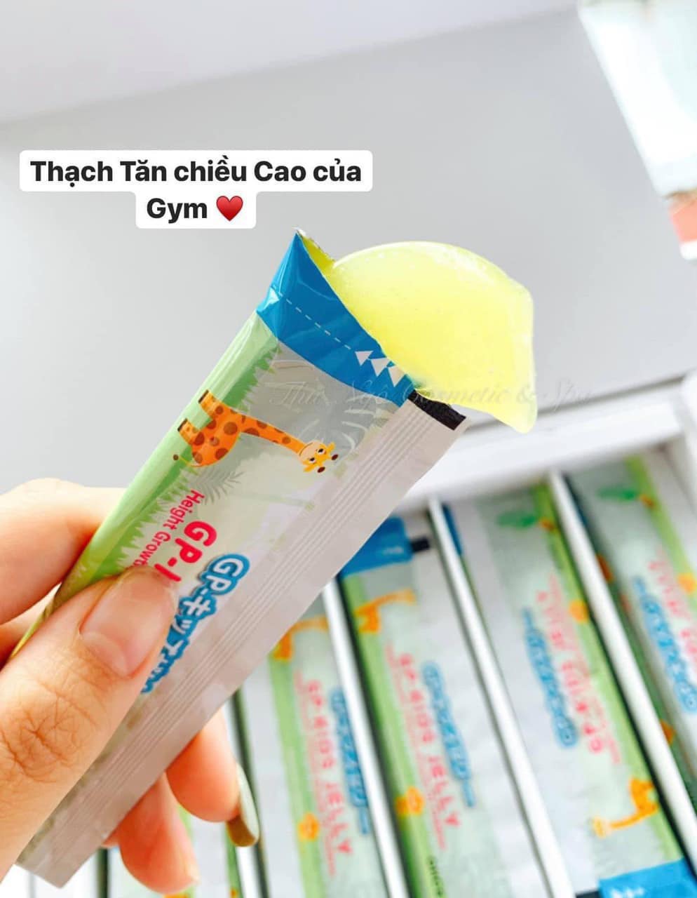 Thạch hỗ trợ tăng chiều cao và sức đề kháng cho trẻ em GP - Kids Jelly