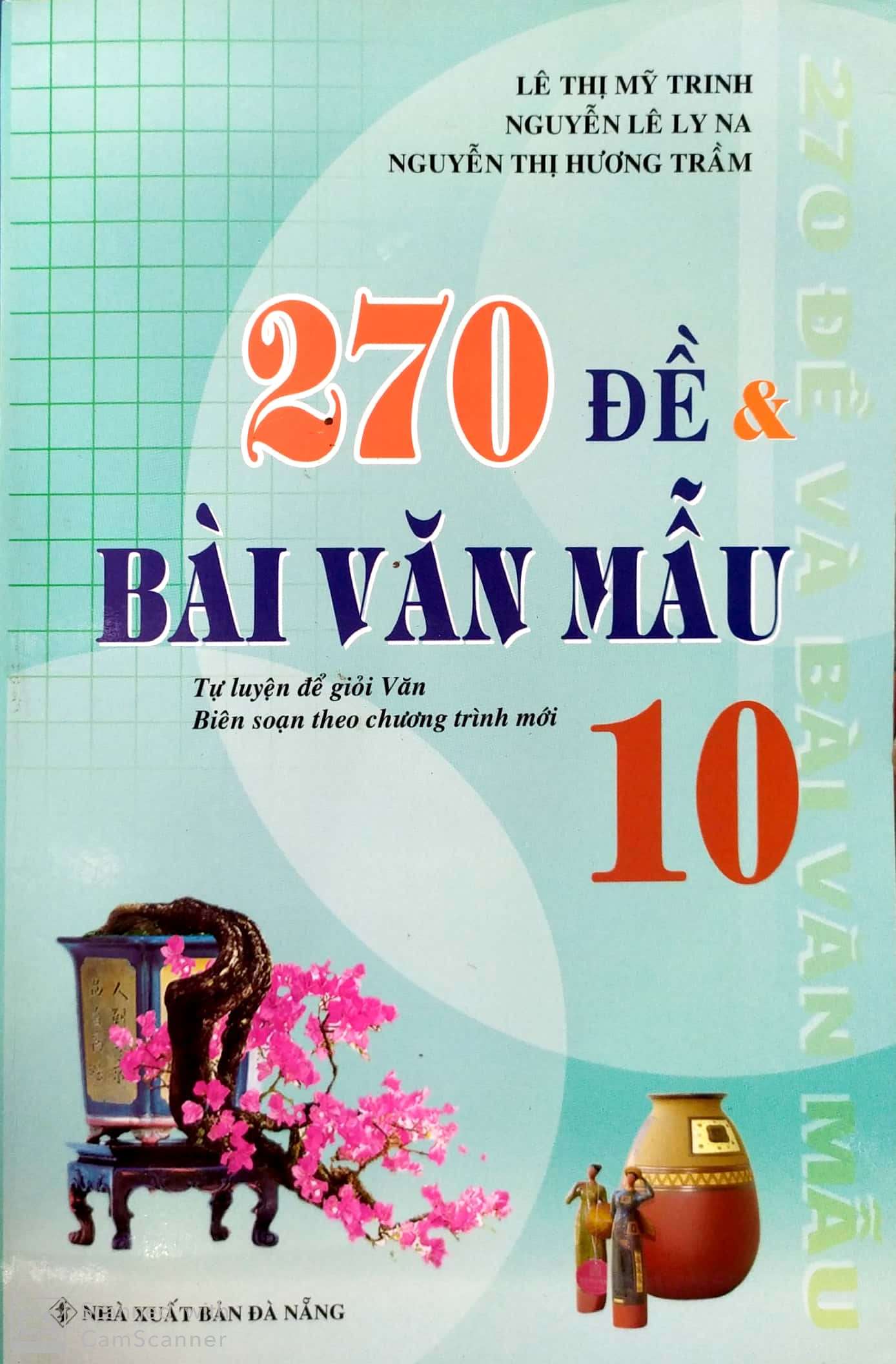 270 đề và bài văn mẫu 10