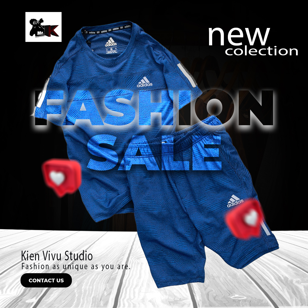 Bộ quần áo thể thao nam adidas mùa hè