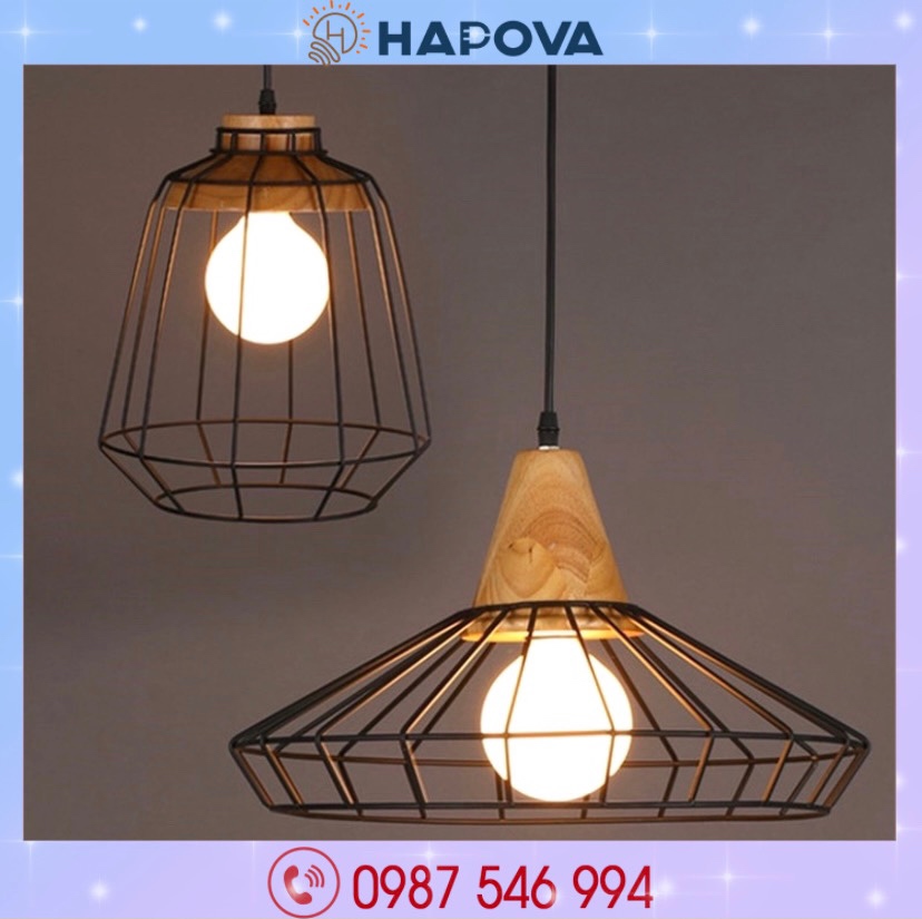 Đèn thả trần đĩa bay hapova mikias 2068