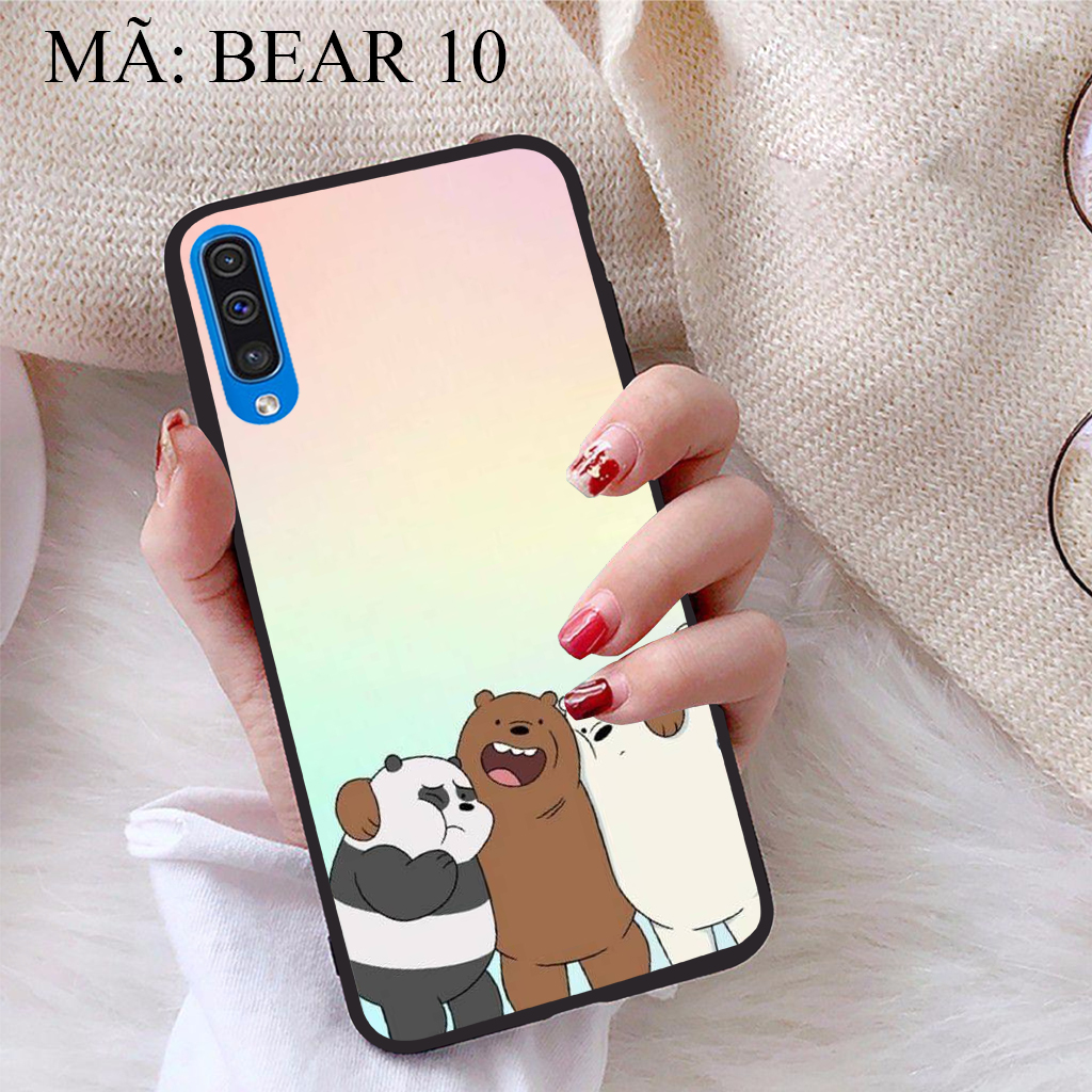[HCM]Ốp lưng iCase dành cho Samsung Galaxy A50S viền dẻo TPU BST Chúng ta là Gấu