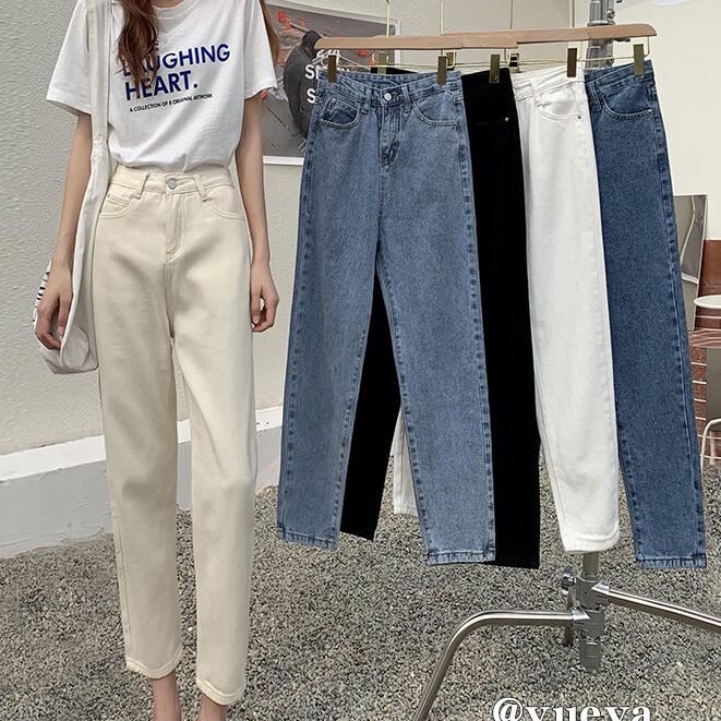 Quần Jean Nữ Form Baggy Ống Túm Quần Baggy Nữ Quần Bò Nữ Giá Rẻ Thời Trang Basic Cao Cấp DONG PHUONG