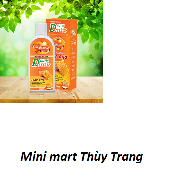 Nước xúc miệng Nutri dentiz chai 250ml