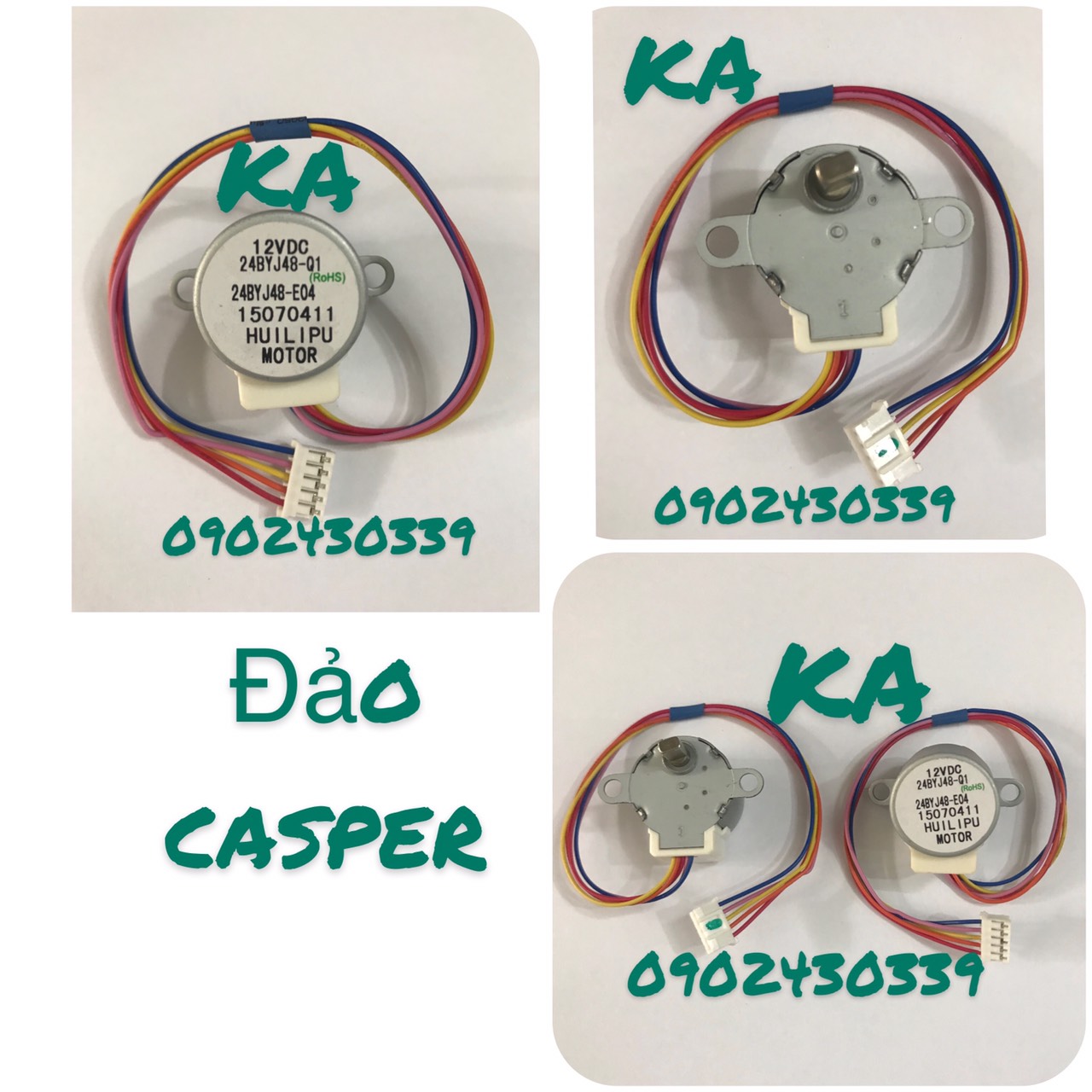 Motor Đảo Dùng Cho Máy Lạnh Casper