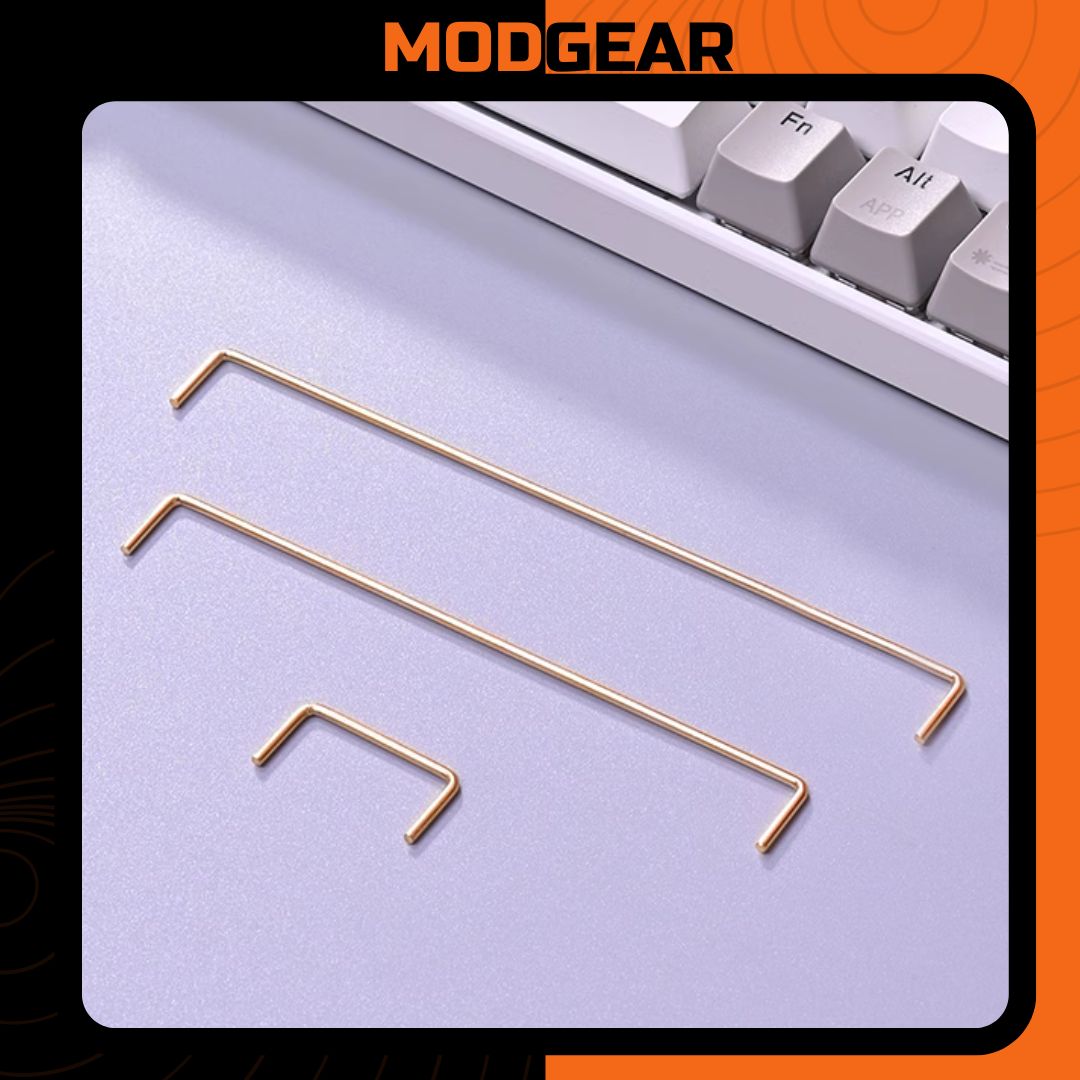 Thanh wire stab mạ vàng | Thanh cân bằng stab cho bàn phím cơ