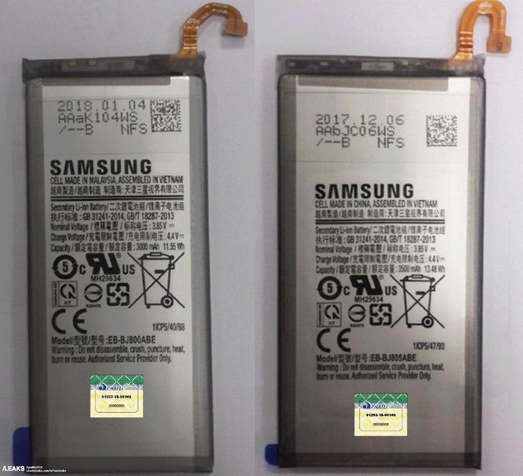 Pin samsung a6 plus zin