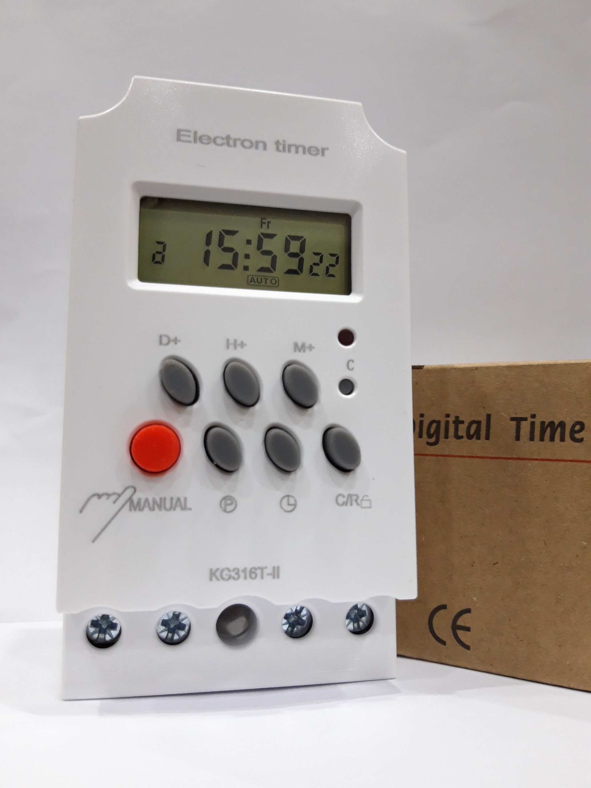 Thiết bị hẹn giờ tự động công suất lớn 3500W 220V MẪU MỚI 2021 PIN TỰ SẠC KHI ĐẤU ĐIỆN timer điện tử thiết bị hẹn giờ tự động Công tắc hẹn giờ kg316T