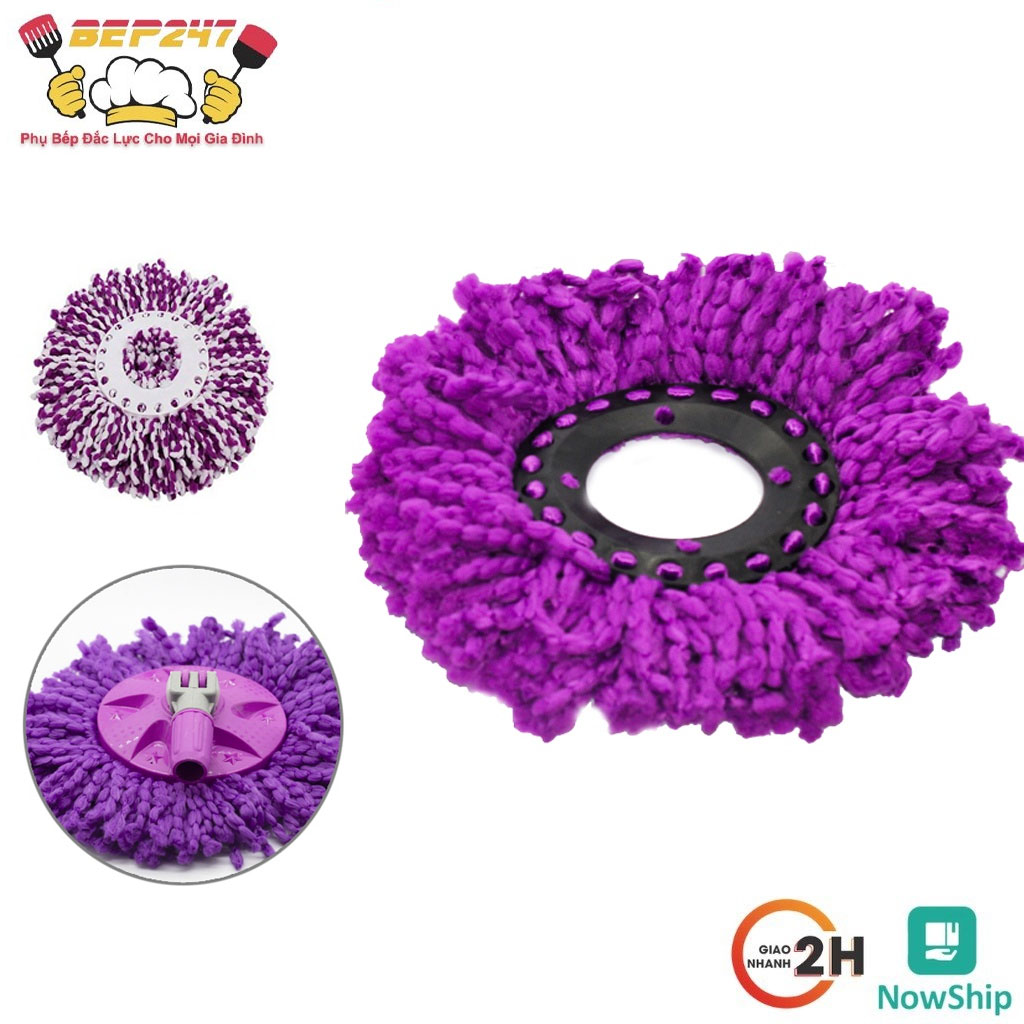 Bông Lau Nhà Chefman - Chất Lượng Bông Lau Microfiber Siêu Thấm Hút Siêu Bền