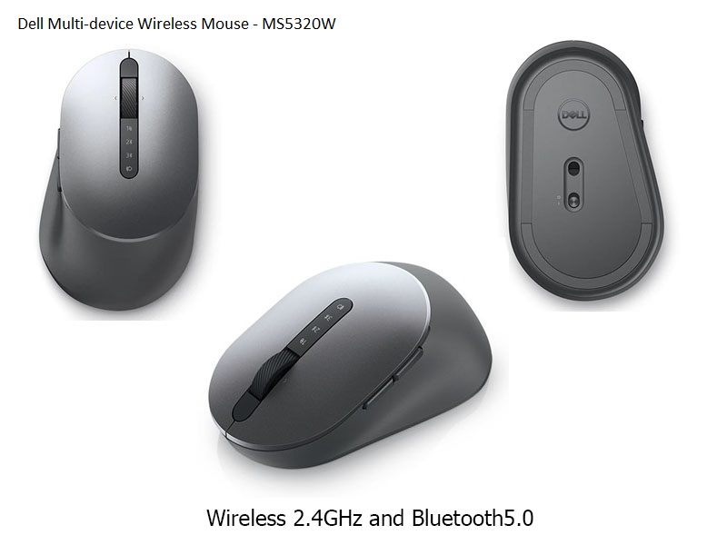 Chuột máy tính Dell Multi-device Wireless Mouse MS5320W
