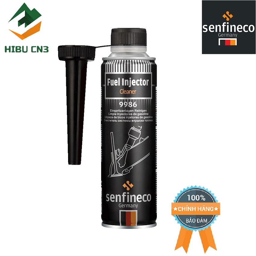 [HCM][Hàng Đức Chính Hãng] Dung Dịch Súc Béc Xăng Senfineco 9986 – 300ML khôi phục trạng thái ban đầu của hệ thống nhiên liệu.