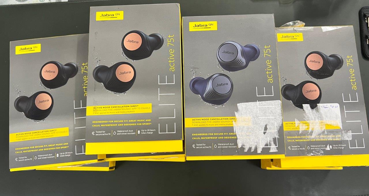 Tai nghe Jabra Elite Active 75T - copper black,grey
