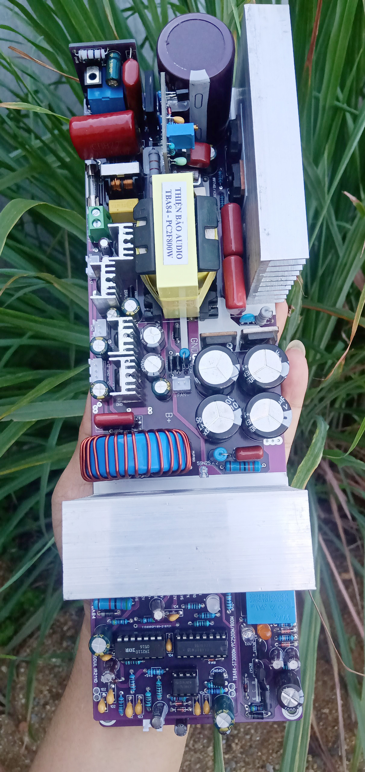 Bộ nguồn xung liền công suất class D 1 kênh