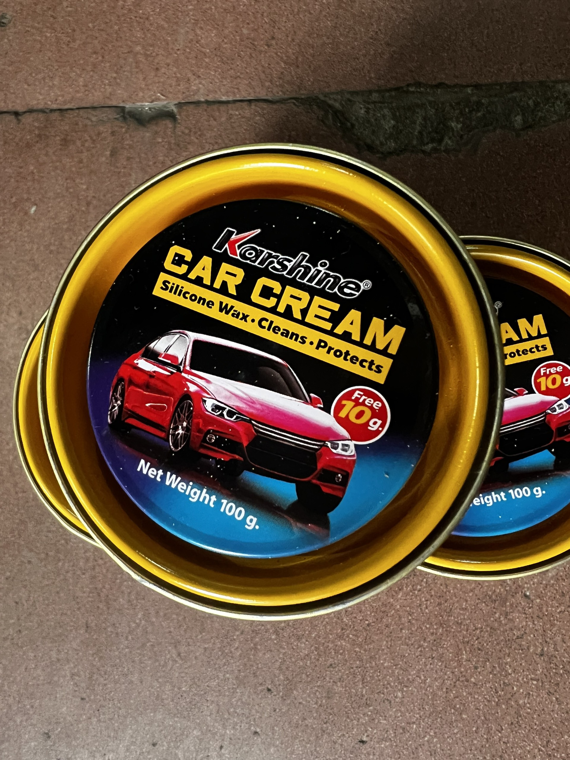 Kem đánh bóng sơn xe oto Car Cream Karshine 100g
