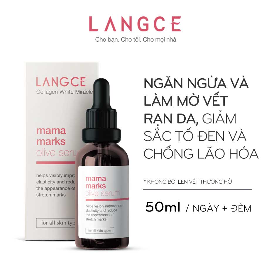 Tinh chất làm đẹp collagen+ phục hồi chống rạng da 50ml langce