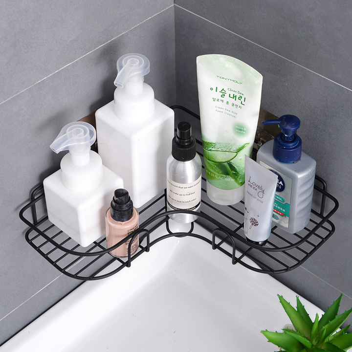 Kệ để đồ nhà bếp, Kệ góc đa năng , kệ góc đa năng 1 tầng, kệ để đồ nhà tắm tiện dụng - Smartlife Store