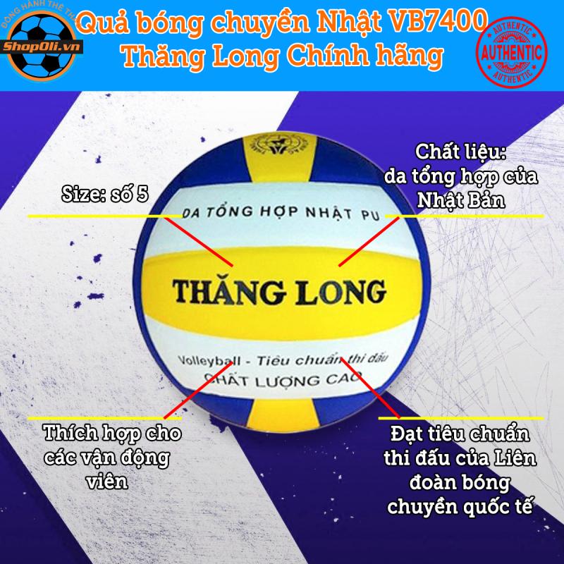 Quả Bóng chuyền Thăng Long cao cấp da nhật VFC 7400 tiêu chuẩn thi đấu THể thao online