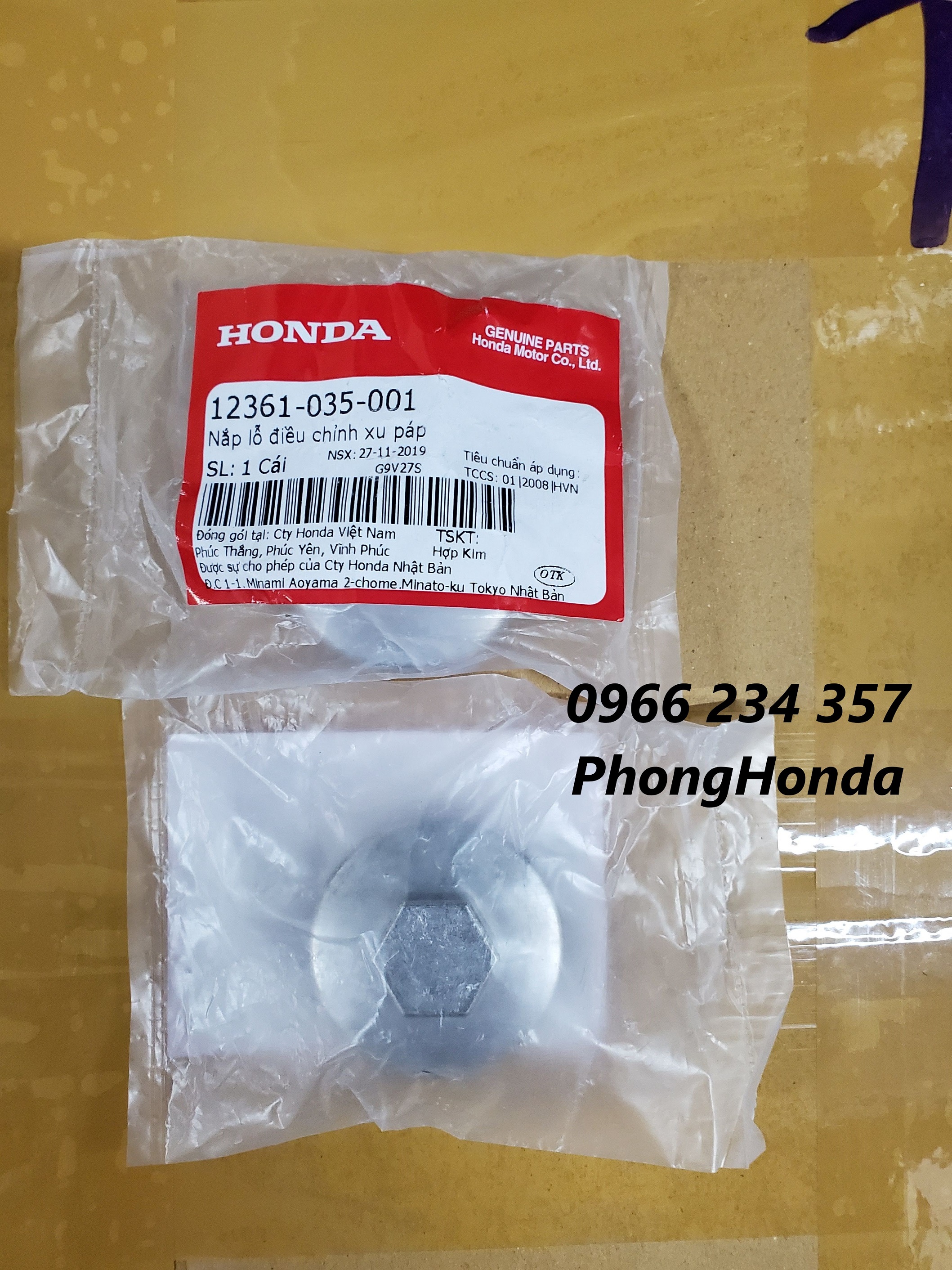 Nắp xupap wave , dream , fu chính hiệu honda
