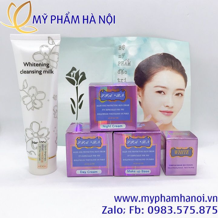 Bộ mỹ phẩm spa – bn mờ nám tàn nhang