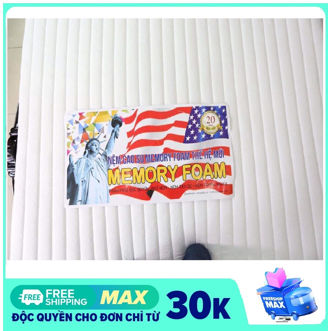 NỆM CAO SU Memory Foam THẮNG LỢI Size 1m4 x 2m x 20cm Hàng Cao Cấp