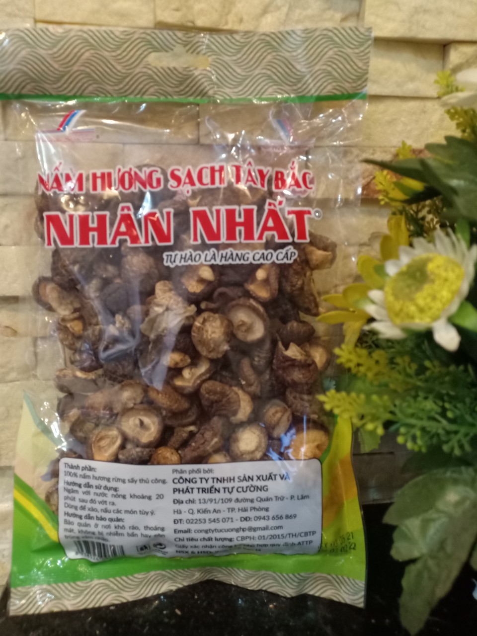 100 gram nấm hương sạch tây bắc 100 gram