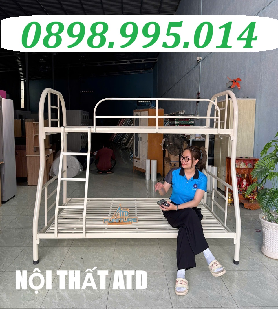 Giường sắt 2 tầng cho người lớn/giường tầng cho kí túc xá.