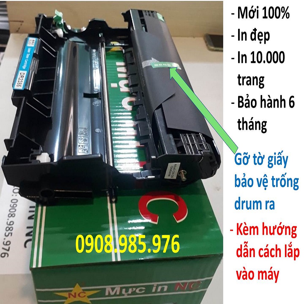 Cụm drum Brother 2385, hộp khay trống máy in Brother HL 2321d, 2366, 2701, 2700, 2300, 2340, 2361, 2365, 2380, 2700, 2703, 2720, 2740