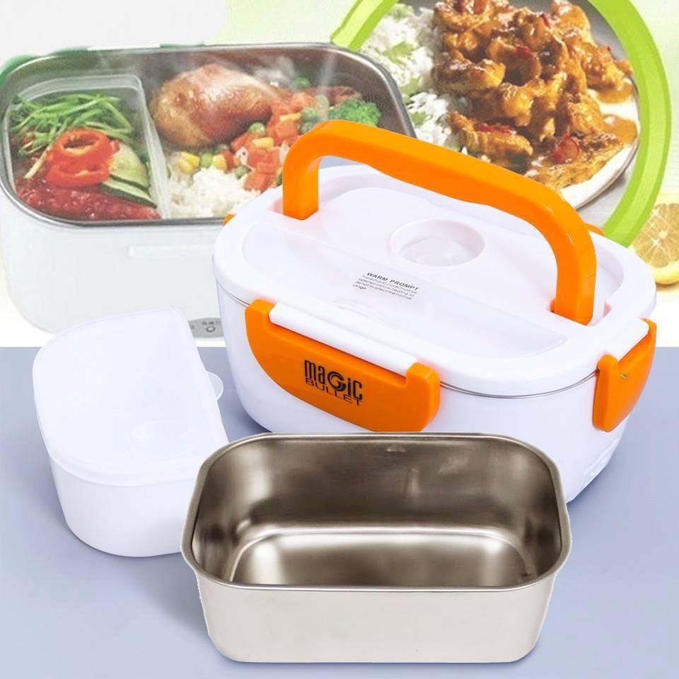 Hộp cơm hâm nóng Magic ruột inox - Hộp cơm cắm điện