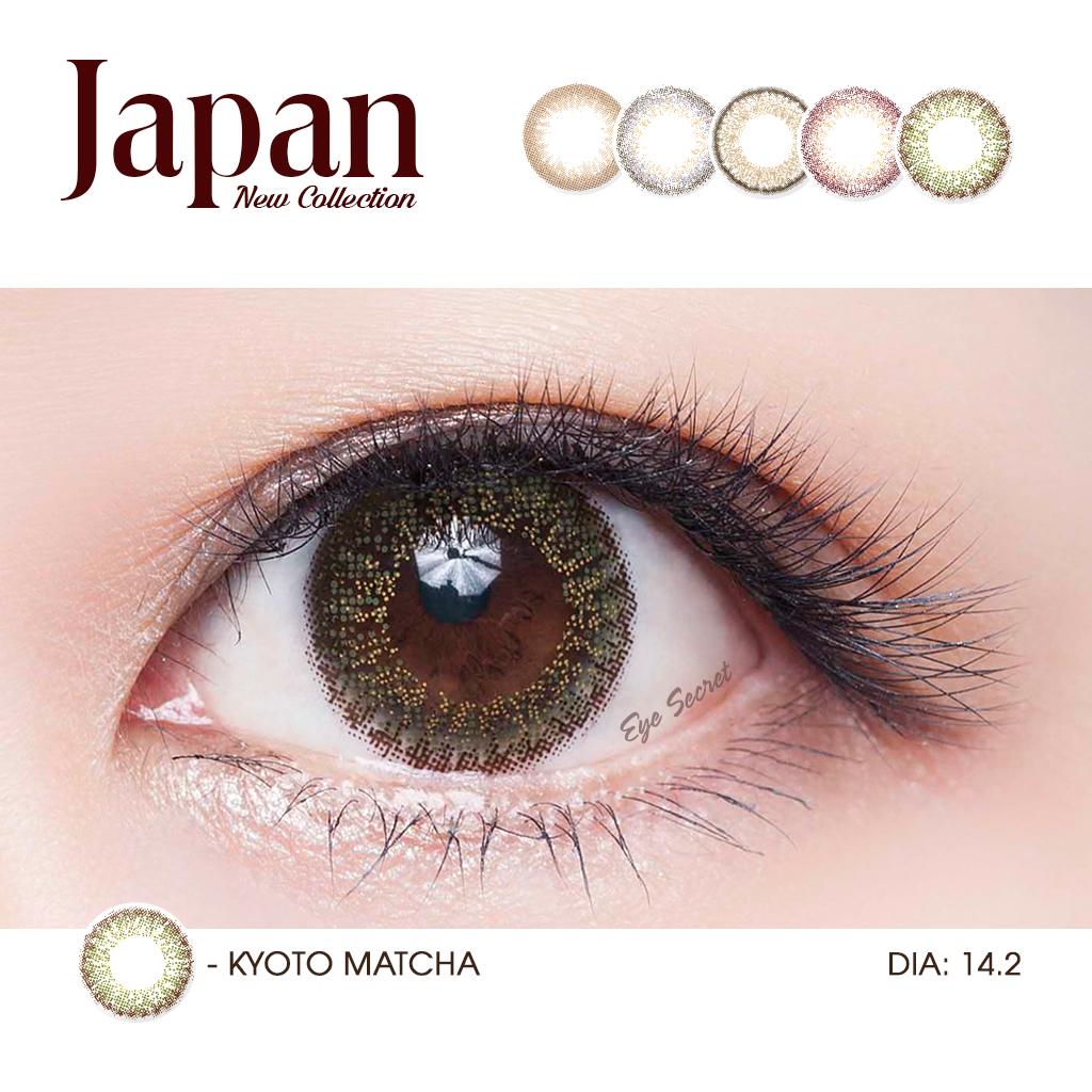 Kính Áp Tròng Eye Secret màu Kyoto Matcha  (Xanh) - Dòng 1 Ngày