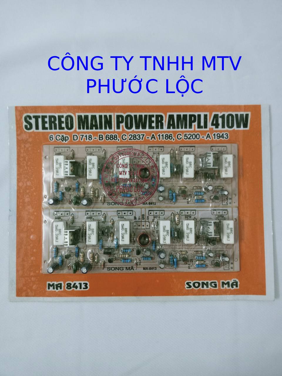 Mạch amply công suất 12 sò 410w
