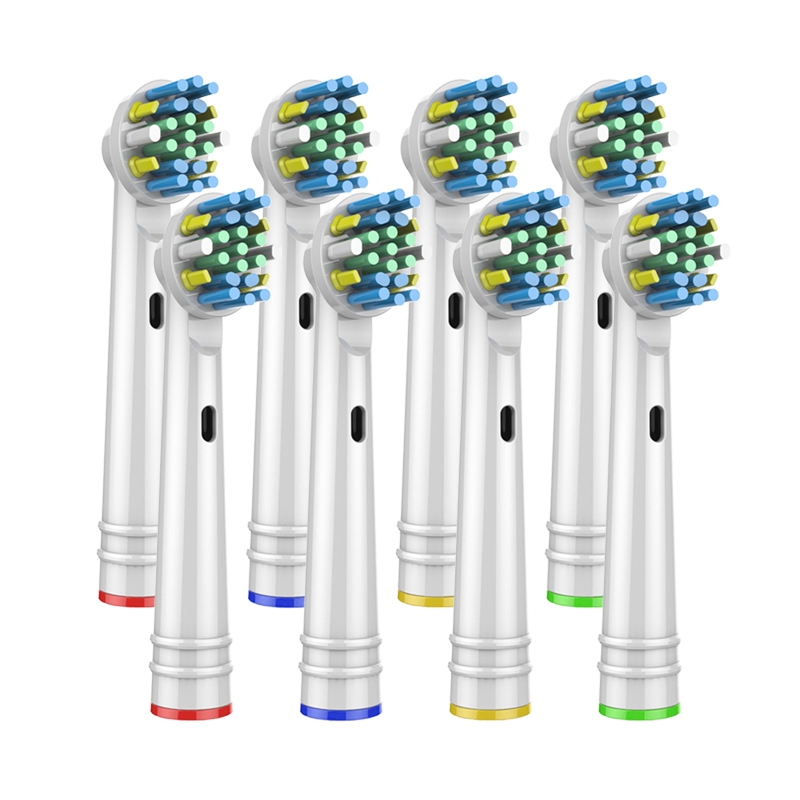 hot【DT】✟▫  8pcs Replacement Brush Heads For Oral B Electric Toothbrush Before Power/Pro Health/Triumph/3d Excel/Clean