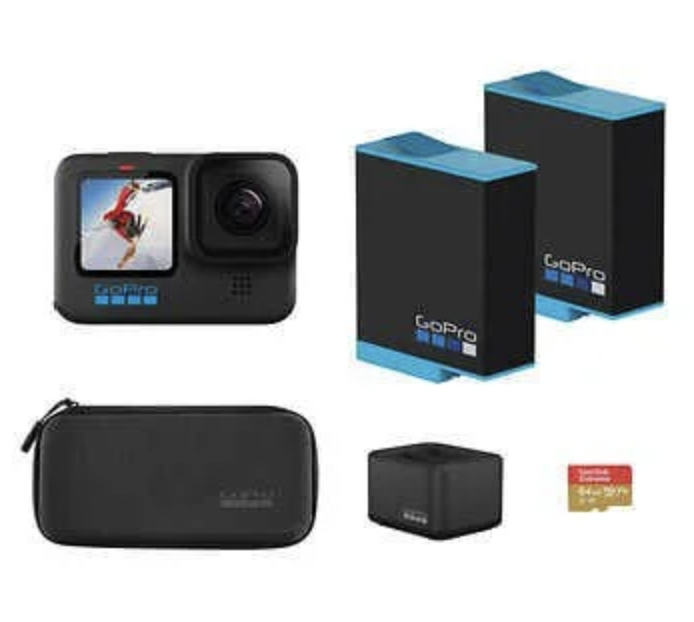 Gopro Hero 10 Bundle - Máy quay phim hành động 5k
