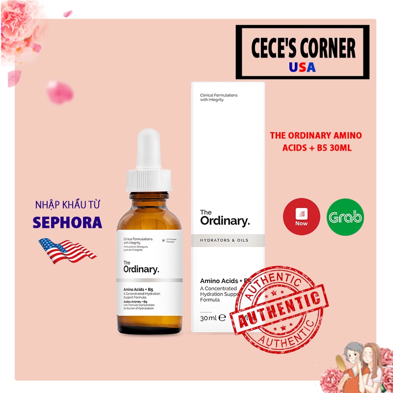 Serum cấp ẩm – dưỡng phục hồi da The Ordinary Amino Acids + B5 30ml