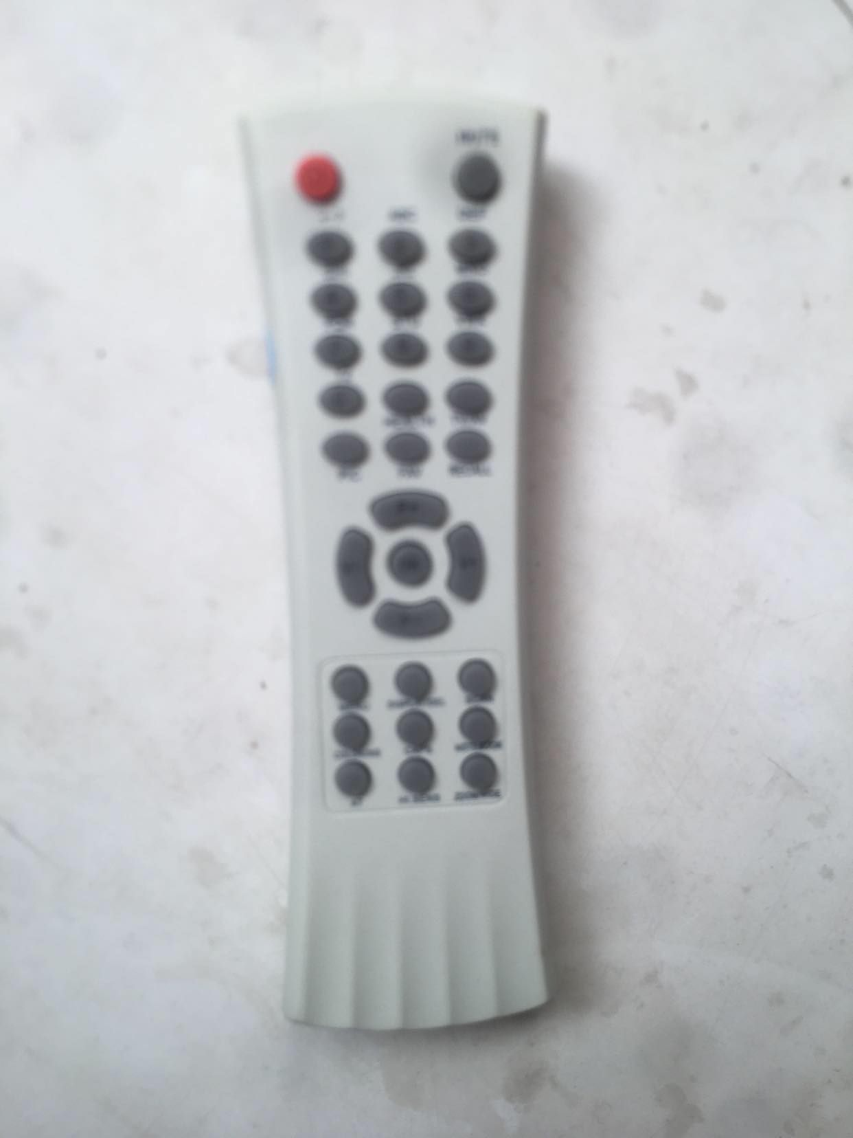 Remote tivi tcl dòng crt mẫu trắng