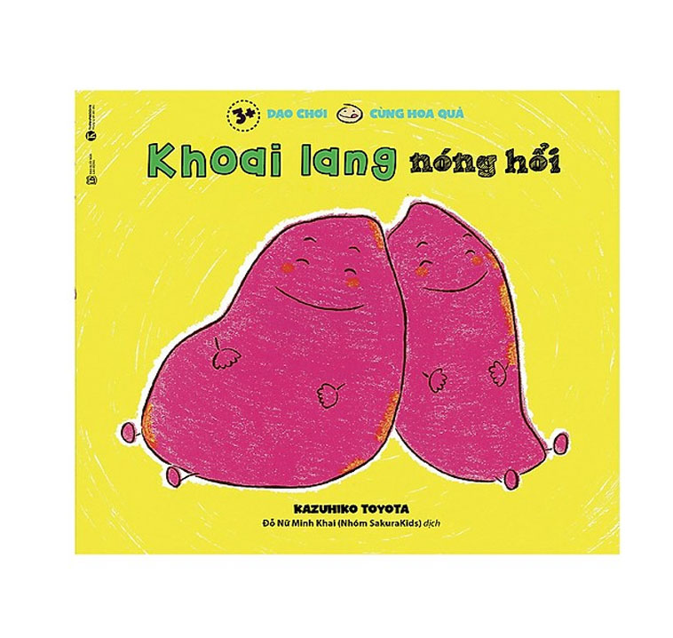 Sách ehon dạo chơi cùng hoa quả - trọn bộ 5 cuốn