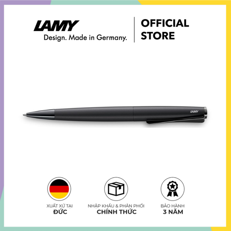 Bút bi cao cấp LAMY studio Lx All Black 266 - Hãng phân phối chính thức