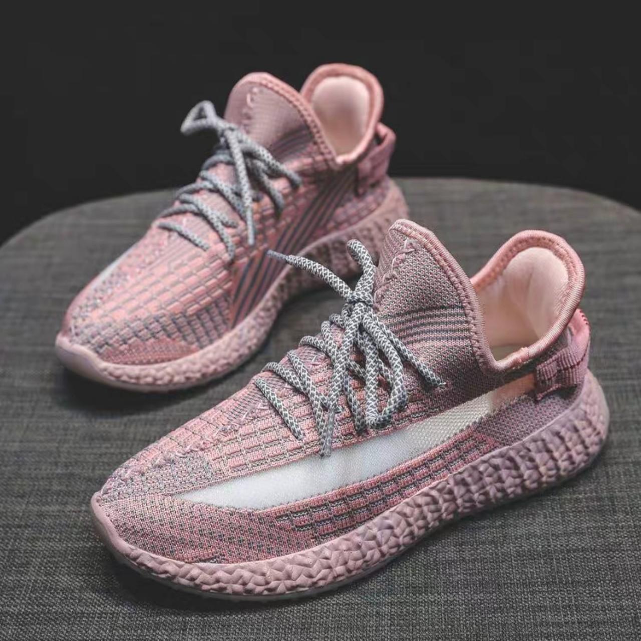 Giày sneaker nữ thể thao dây kẻ siêu êm QD Shop