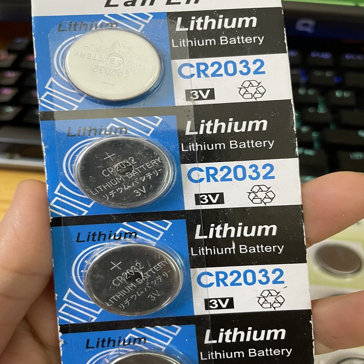 [ 1 vỉ 5 VIÊN ] PIN ĐỒNG TIỀN 3V LITHIUM CR2032. CHỌN TRONG LOẠI. Sử dụng cho các thiết bị điện, điện tử, Remote, v,v.. - 000235