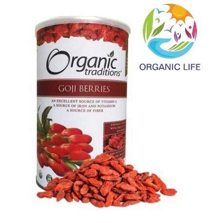 Kỷ tử đỏ sấy khô hữu cơ organic tradition goji berries