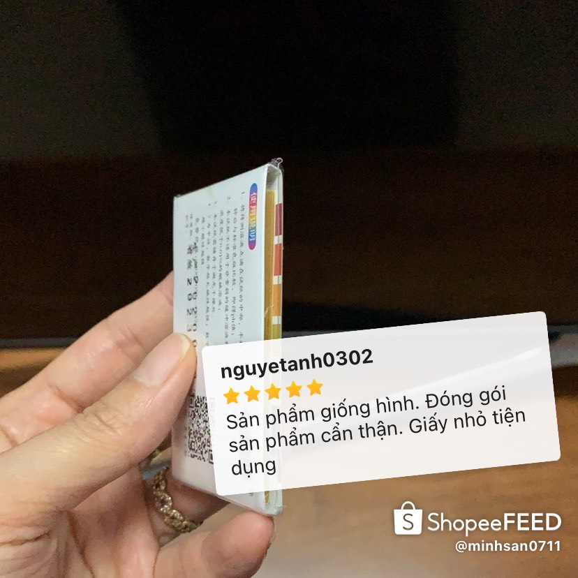 80 Miếng Giấy Quỳ Thử độ Ph Giấy Quỳ Tím Thử Nước ối Nước Tiểu Nước Sinh Hoạt Bể Bơi Hồ Cá