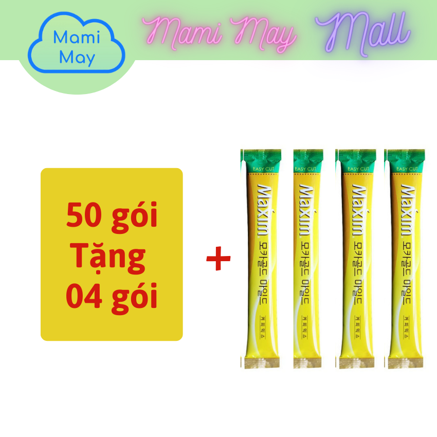 Cà phê hàn quốc maxim matcha gold 20 gói tặng 01 gói, 30 gói tặng 02 gói, 40 gói tặng 3 gói,