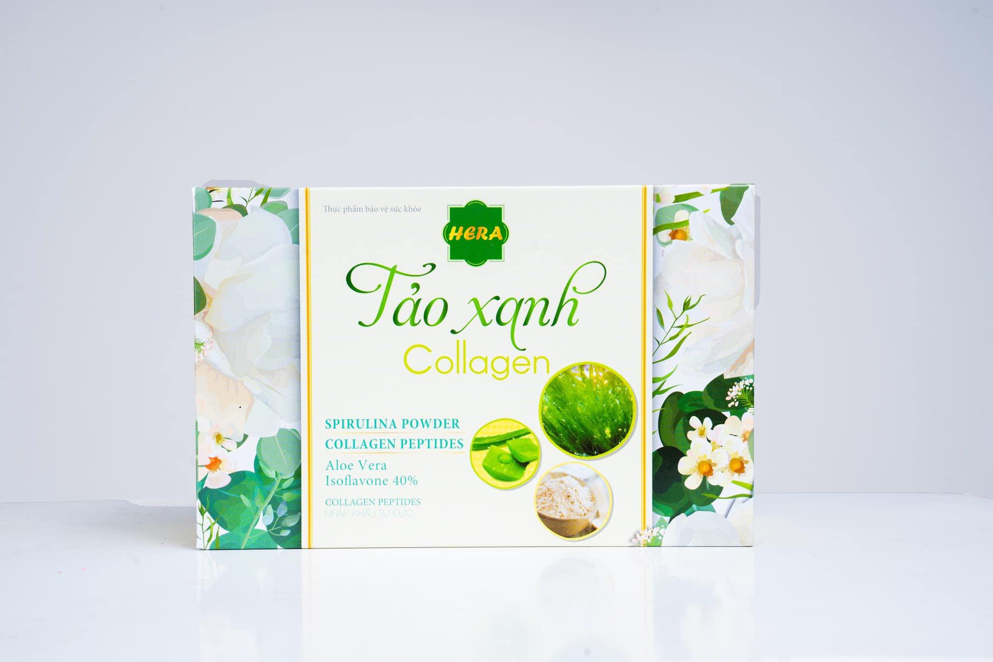 Tảo xanh collagen Hera 30 ngày